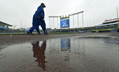 Rainout gives Royals, Orioles rotation options
