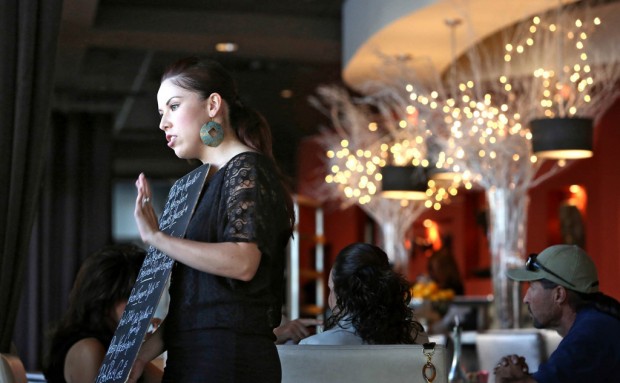 Dining suited to a 'T'    