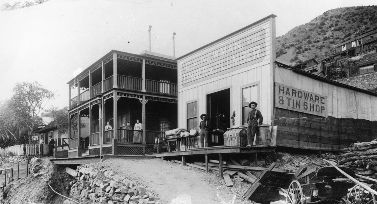 Old and new photos of historic Bisbee, Arizona