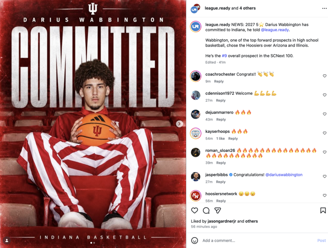 Darius Wabbington to Indiana