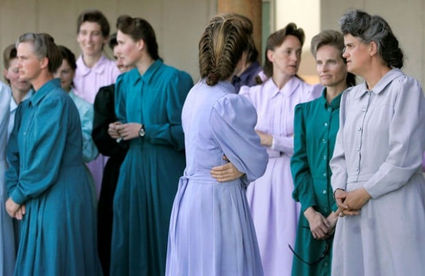 Polygamist pioneer-style outfits have people talking