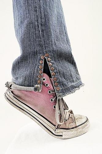 Denim in distress  