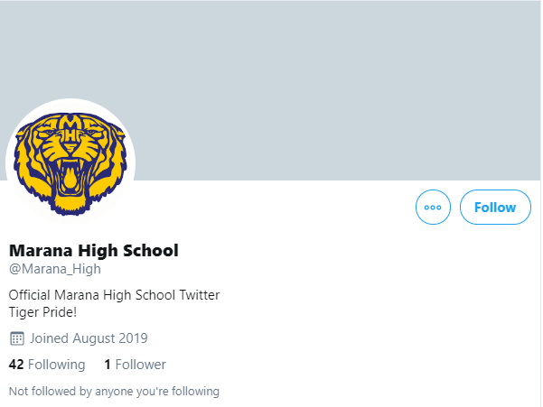 Marana High School parody account