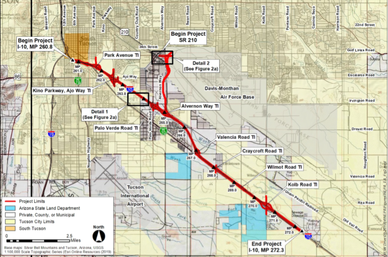 Road Runner Long Term 1 2 Billion Project Would Connect I 10 With Barraza Aviation Parkway Local News Tucson Com