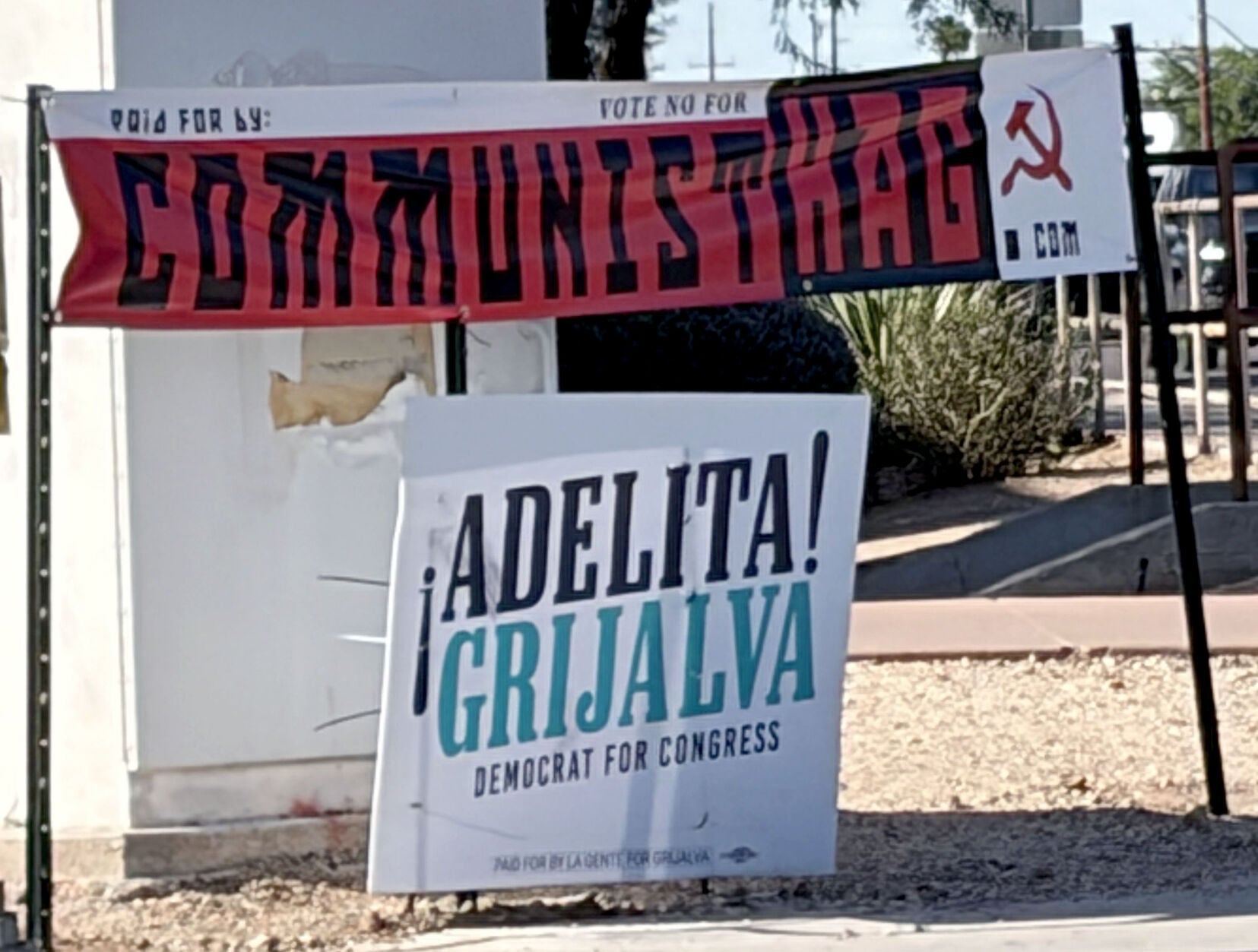Political Notebook: ‘Evil Torta’ signs part of Tucsonan’s ideological project