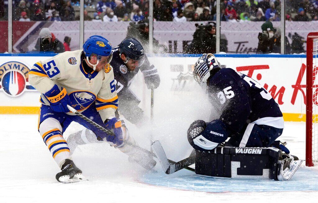 Sabres Maple Leafs Hockey