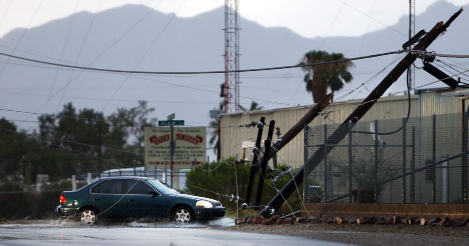 Monsoon storm in Tucson
