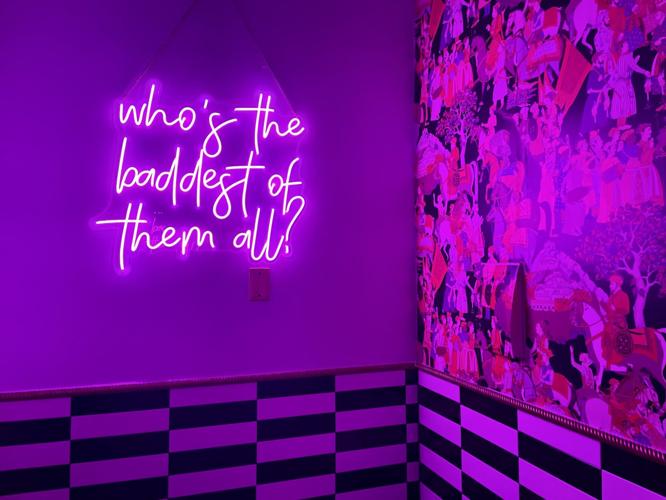 The Neon Door (Bathroom)