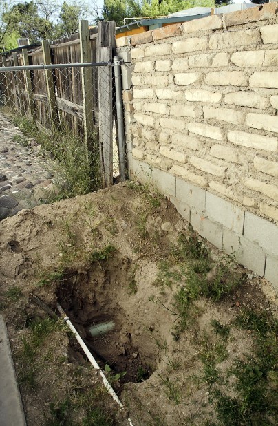 Sewer divides neighbors   