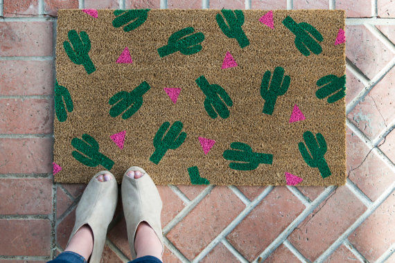 Cactus doormat