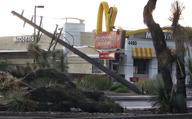Major monsoon storm hits Tucson area