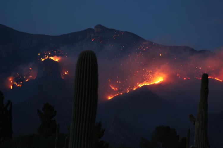 Reader photos: Finger Rock Fire