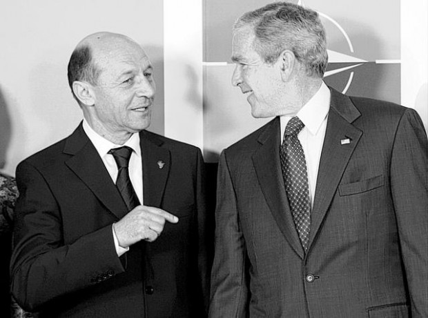 NATO allies snub Bush as they reject ex-Soviet republics' membership  