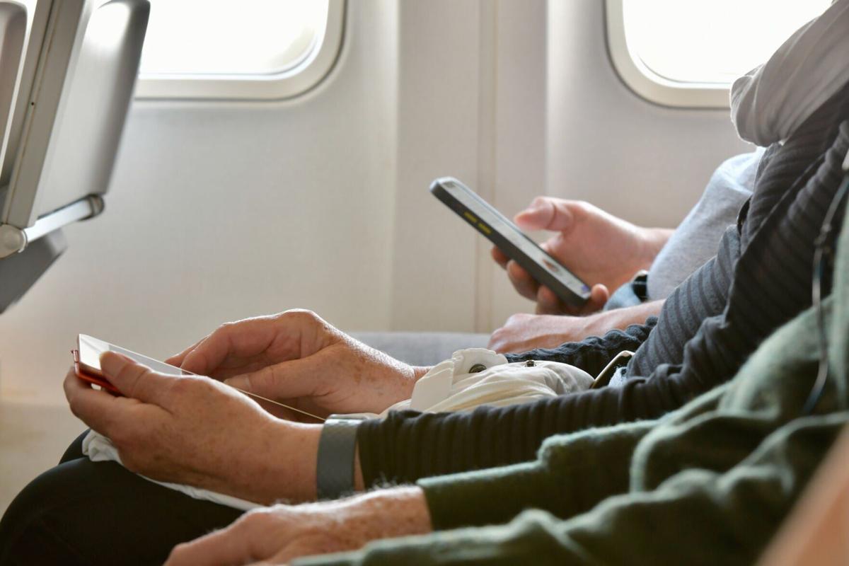 Will that load icon keep spinning forever? Patience is key when dealing with in-flight Wi-Fi.
