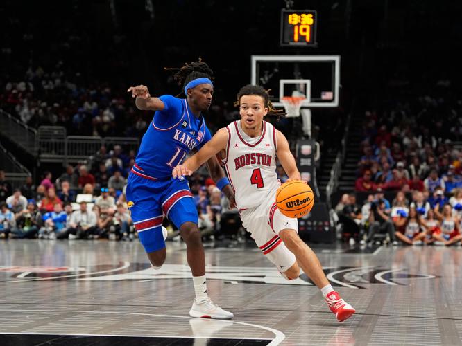 B12 Kansas Houston Basketball