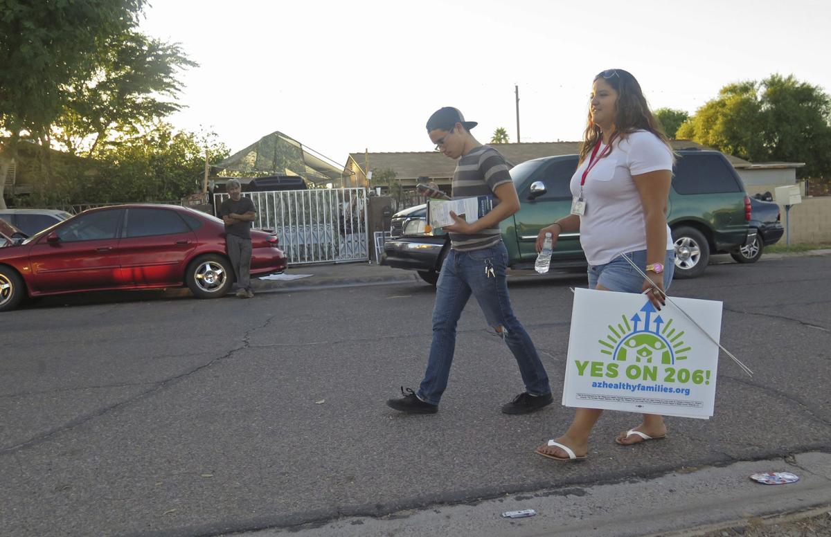 Suit filed to block voter-approved increase in Arizona's minimum wage