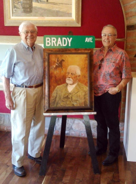 Brady Ave. is short; namesake had stature    