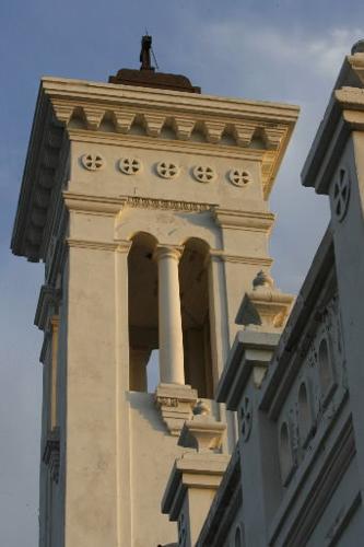 Santa Cruz Church bell tower
