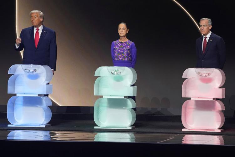 WCup Draw Soccer Trump