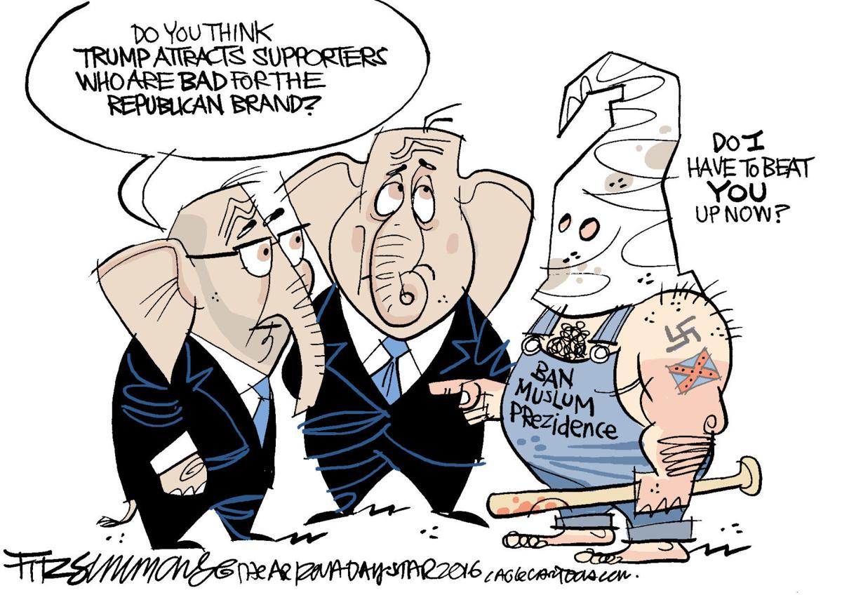 Daily Fitz Cartoon: Trumpled