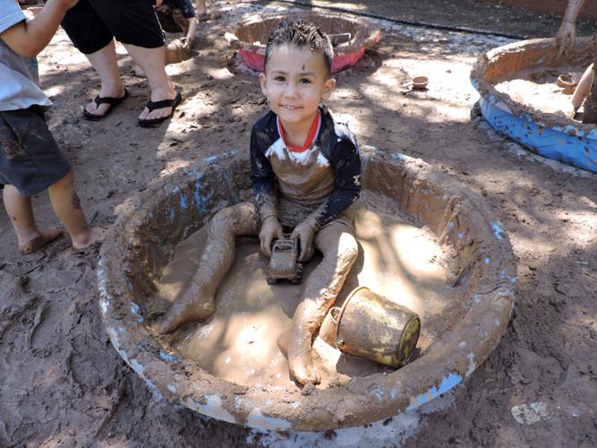 Mud Day kiddo pit