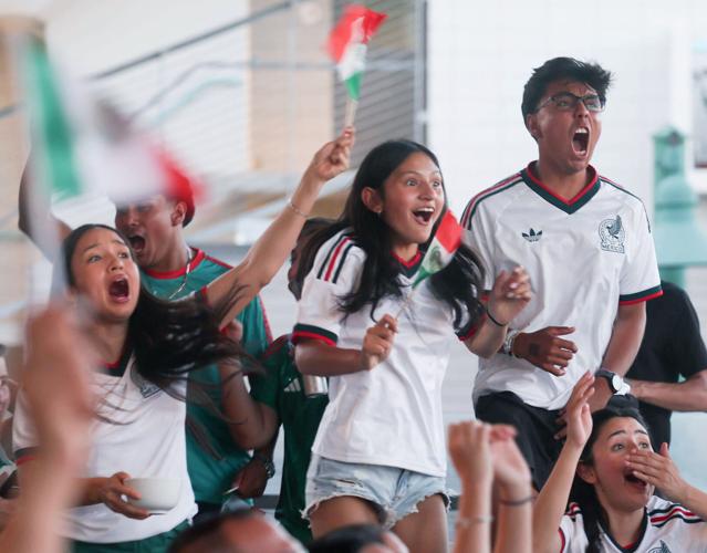 World Cup viewing party at Playground