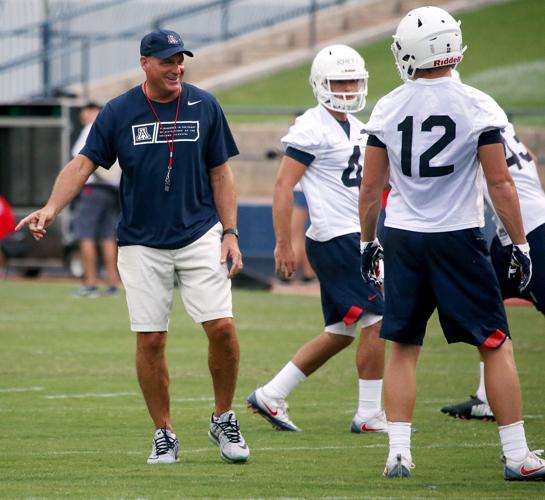 Arizona Wildcats football practice