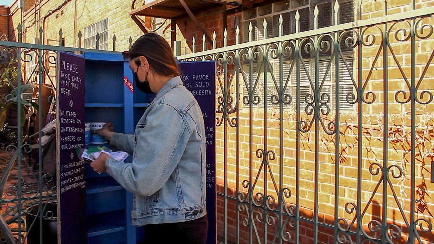 Oracle, South Tucson neighborhoods fight hunger with free pantry movement