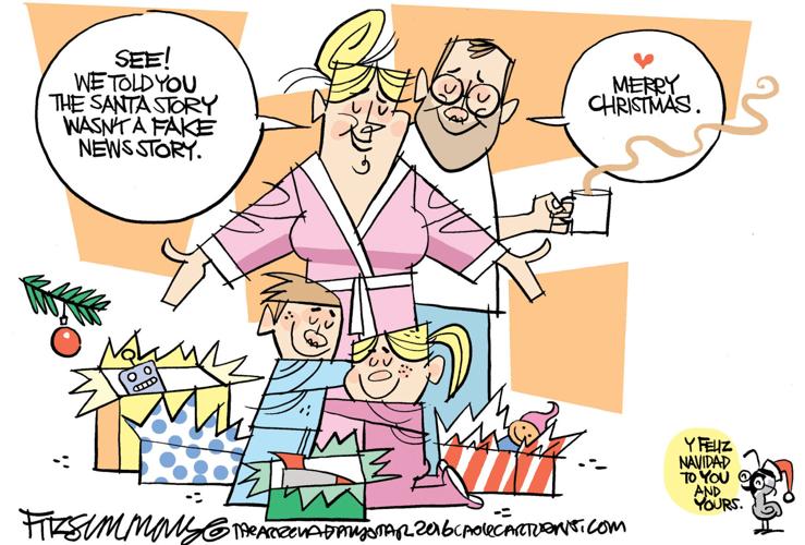 Daily Fitz Cartoon: Christmas