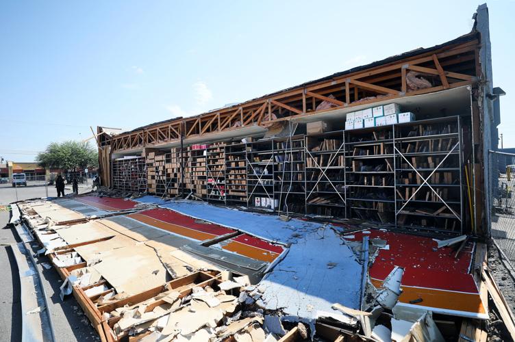 Storm damage in Tucson, 2024