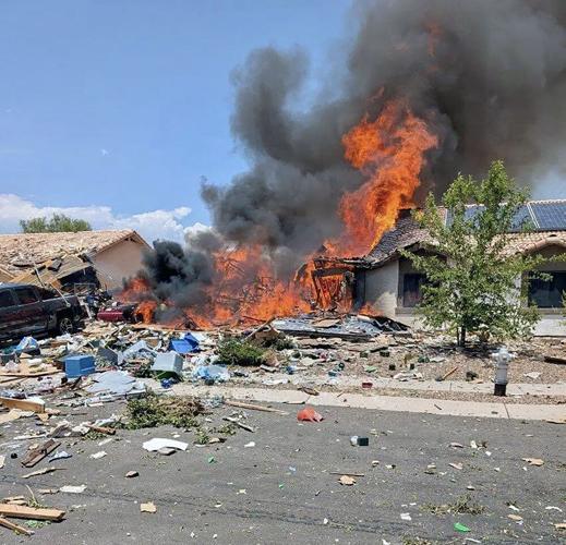 Fire destroys house on Tucson's SE side
