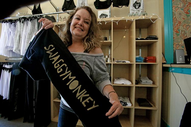 Swaggy Monkey yoga wear