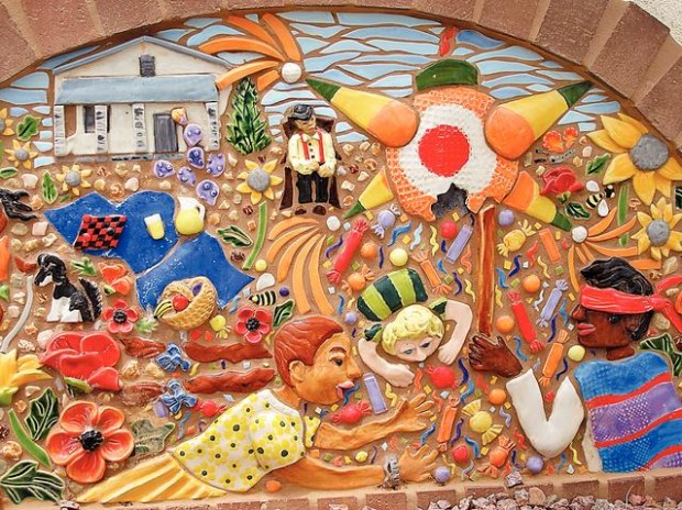 Mosaics bring back 'the good old days' at Sunset Villa  
