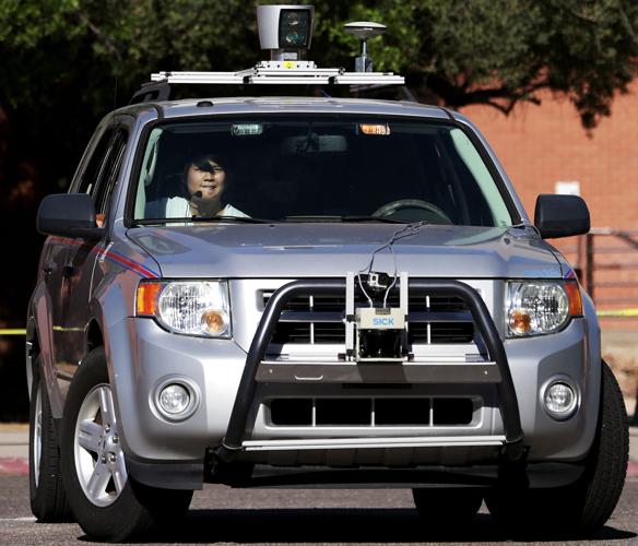 UA's self-driving vehicle