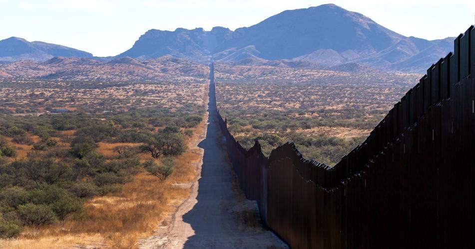 Border Wall, Sasabe, 2021