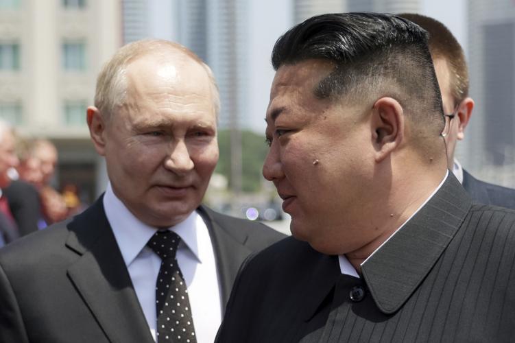 APTOPIX North Korea Russia