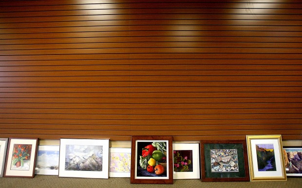 Watercolor guild artists show works   