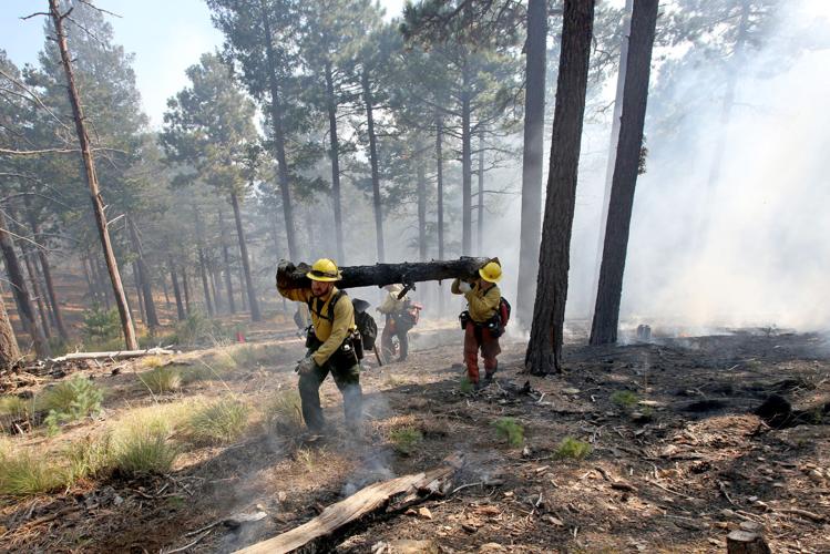 Fire on Mount Bigelow