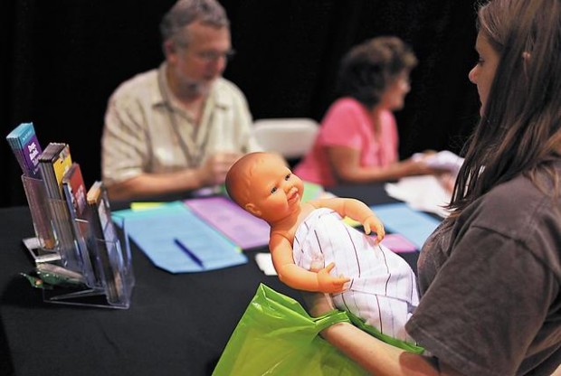 Teens face drug abuse, jail in interactive maze  