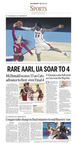 Elite Eight- Arizona 66, Indiana 53