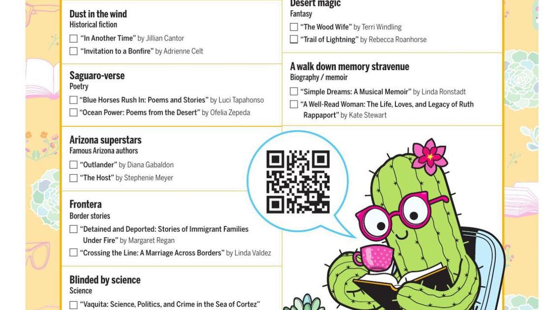 2019 Thisistucson Summer Reading Challenge For Grown Ups