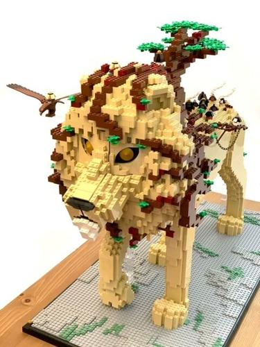 Lego Spirit Lion