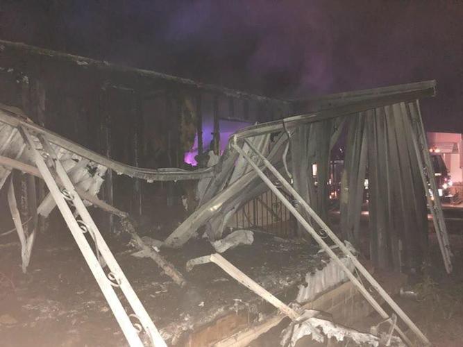 Fire destroys east-side home