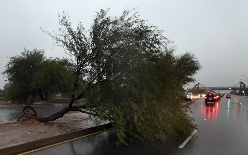 Monsoon storm in Tucson