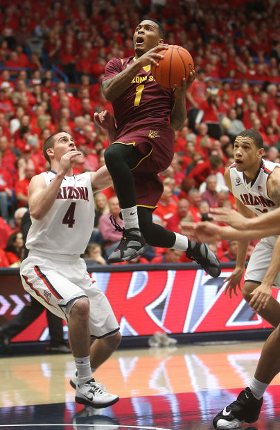 Arizona vs. Arizona State men's college basketball