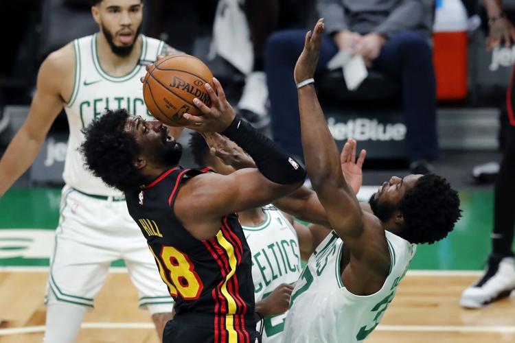 Hawks Celtics Basketball