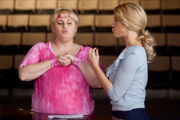 Comedic high notes, singing keep 'Pitch Perfect' on key    