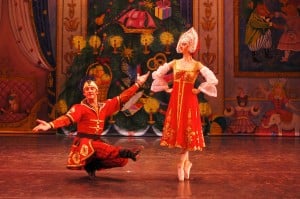 The russian dance deals nutcracker