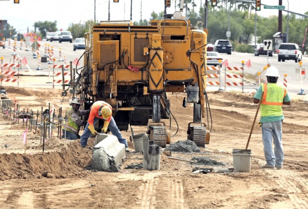 La Cholla and Magee a road-work hot spot    