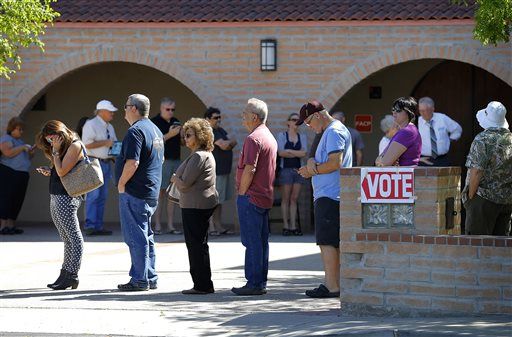 Long lines hurt push to end Arizona presidential primaries